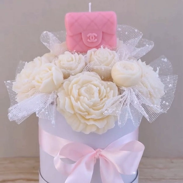 CC white flower bouquets