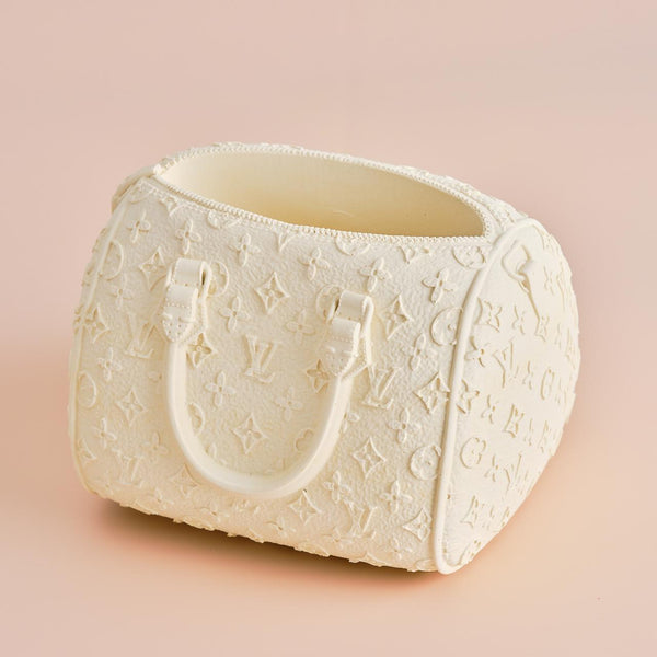 LV speedy concrete vase