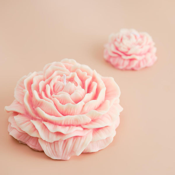 Big peony candle