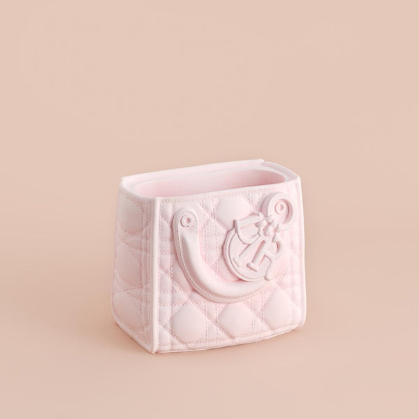 Dior handbag concrete vase