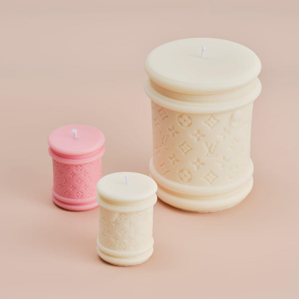 LV Cylinder Candle