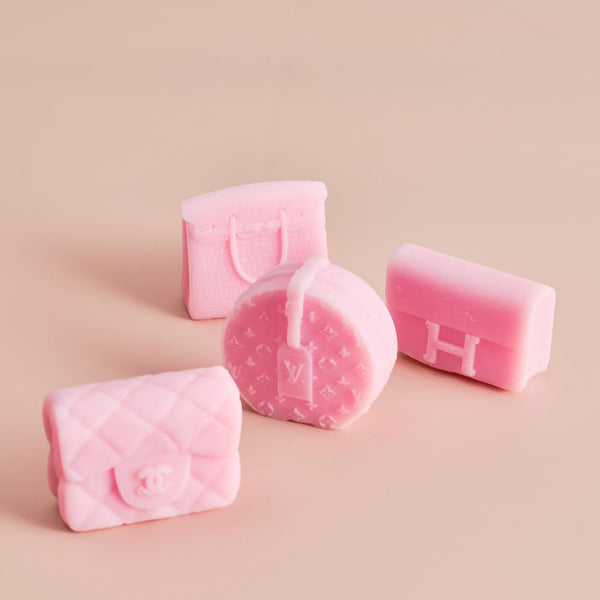 Box of 4 mini Bags Soaps (Rosewood smell)