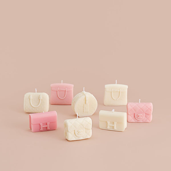 Assorted Set of 4 Mini Candles