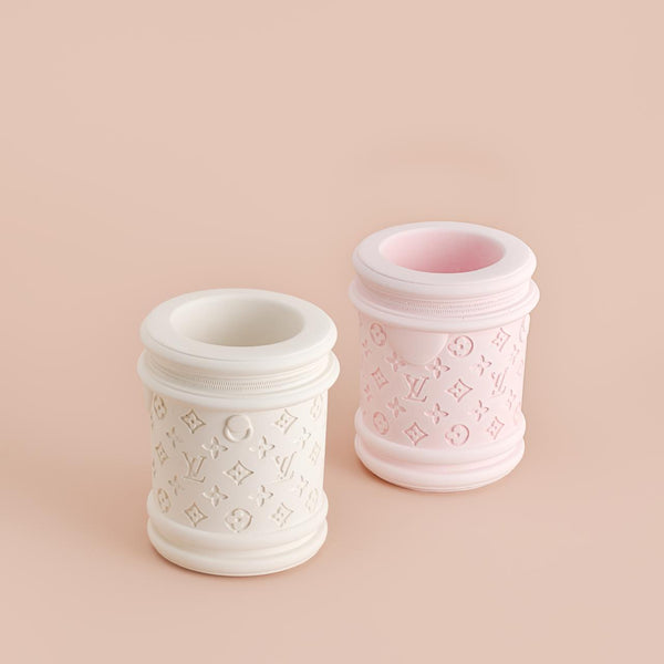 LV cylinder vase concrete